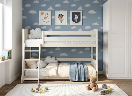 KEVIN 80x190 cotton bunk bed Lano Meble