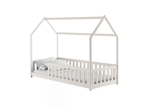 NOAH 80x180 Cotton House Bed – Montessori Floor Bed for Kids | Lano Meble