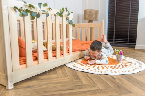 CONCEPT 80x190 white children's cot bed Lano Furniture