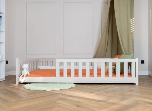 MATI 140x200 cashmere Montessori floor bed for children Lano Furniture