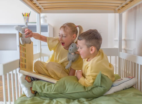 BOSTON 90x190 white bunk bed Lano Furniture