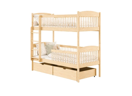 LUNA 80x180 pine bunk bed Lano Furniture