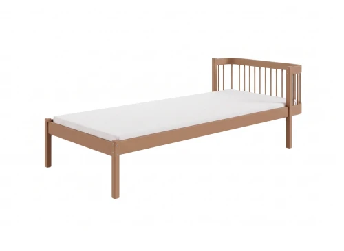 LOVE 90x190 cinnamon single bed for children Lano Furniture