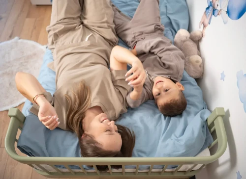 HEART 90x190 olive single bed for children Lano Furniture