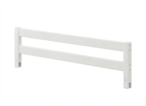 Removable Horizontal Safety Rail for Lano Meble Children's Bed, White