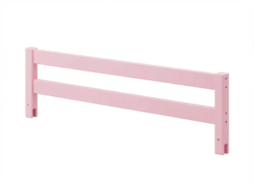 Removable Horizontal Safety Rail for Lano Meble Children's Bed, Pink