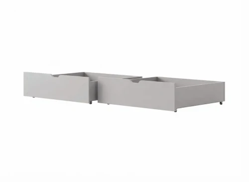Set of 2 Tall Drawers for Lano Meble Children's Bed, Ash Grey