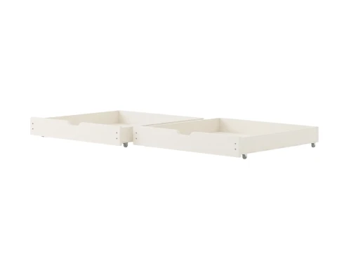 Set of 2 Low Drawers for Lano Meble Children's Bed, Cotton