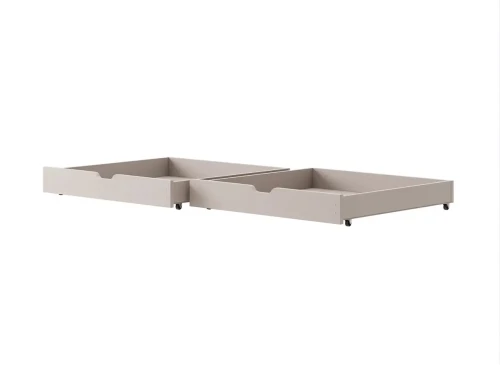 Set of 2 Low Drawers for Lano Meble Children's Bed, Cashmere