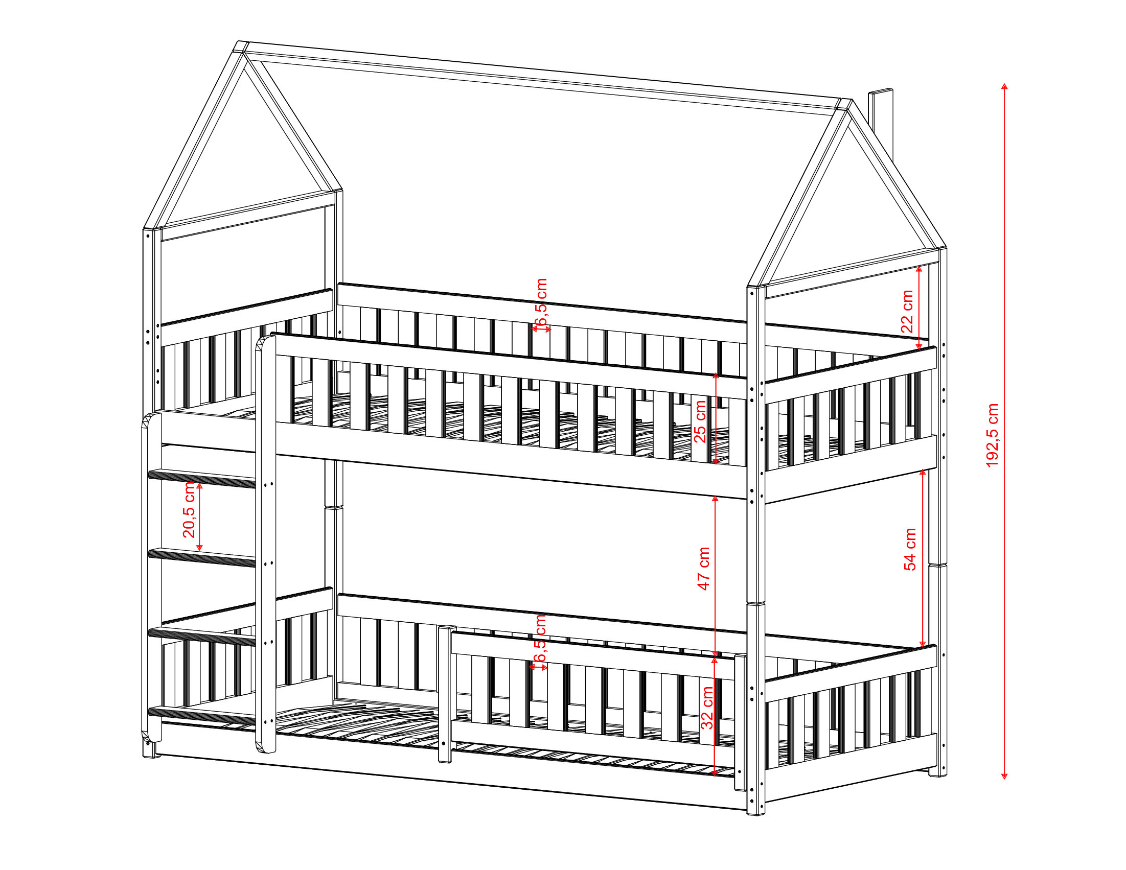 POLA bed dimensions