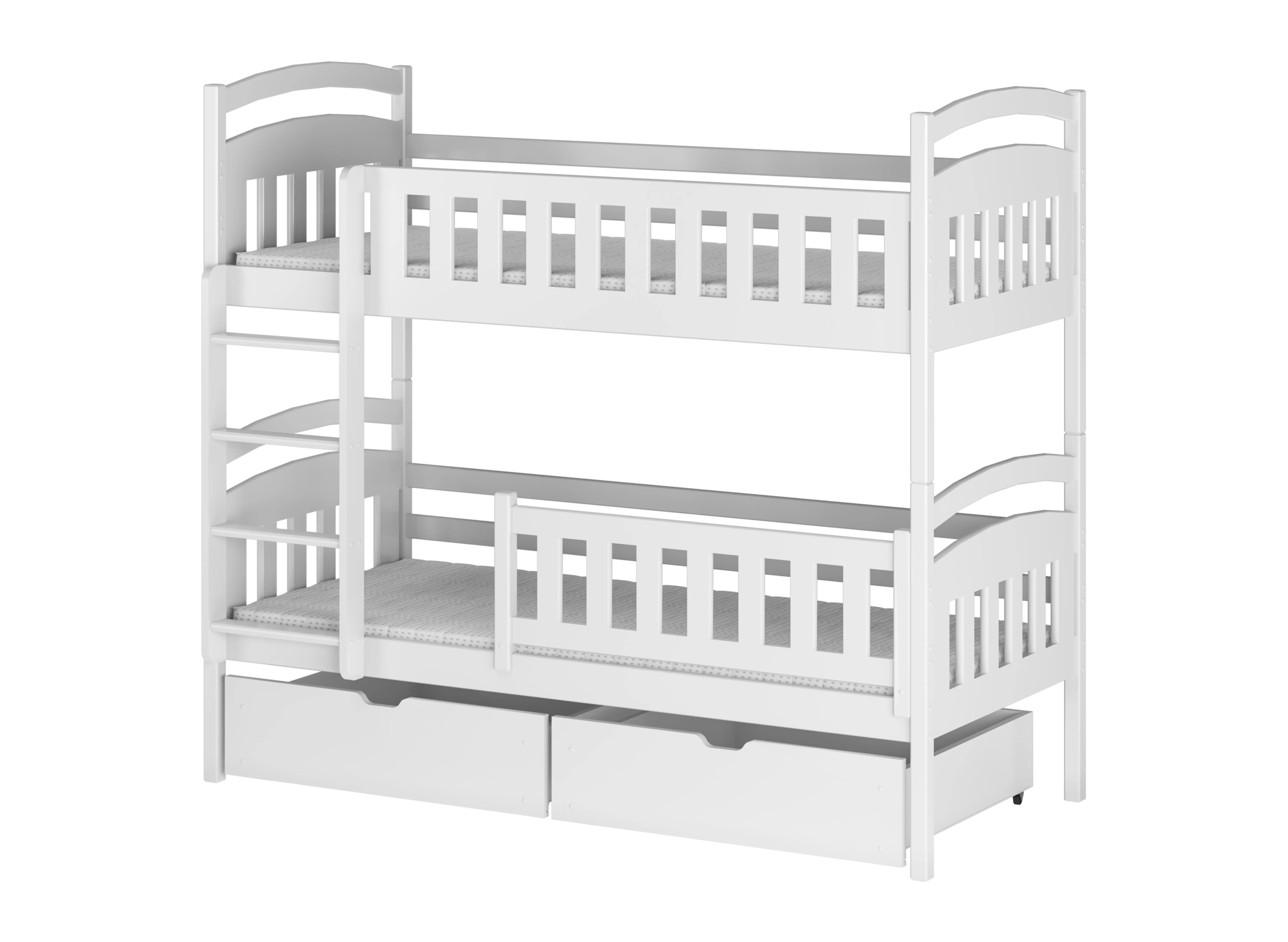 IGNAŚ 80x190 Weiß Etagenbett Lano Möbel