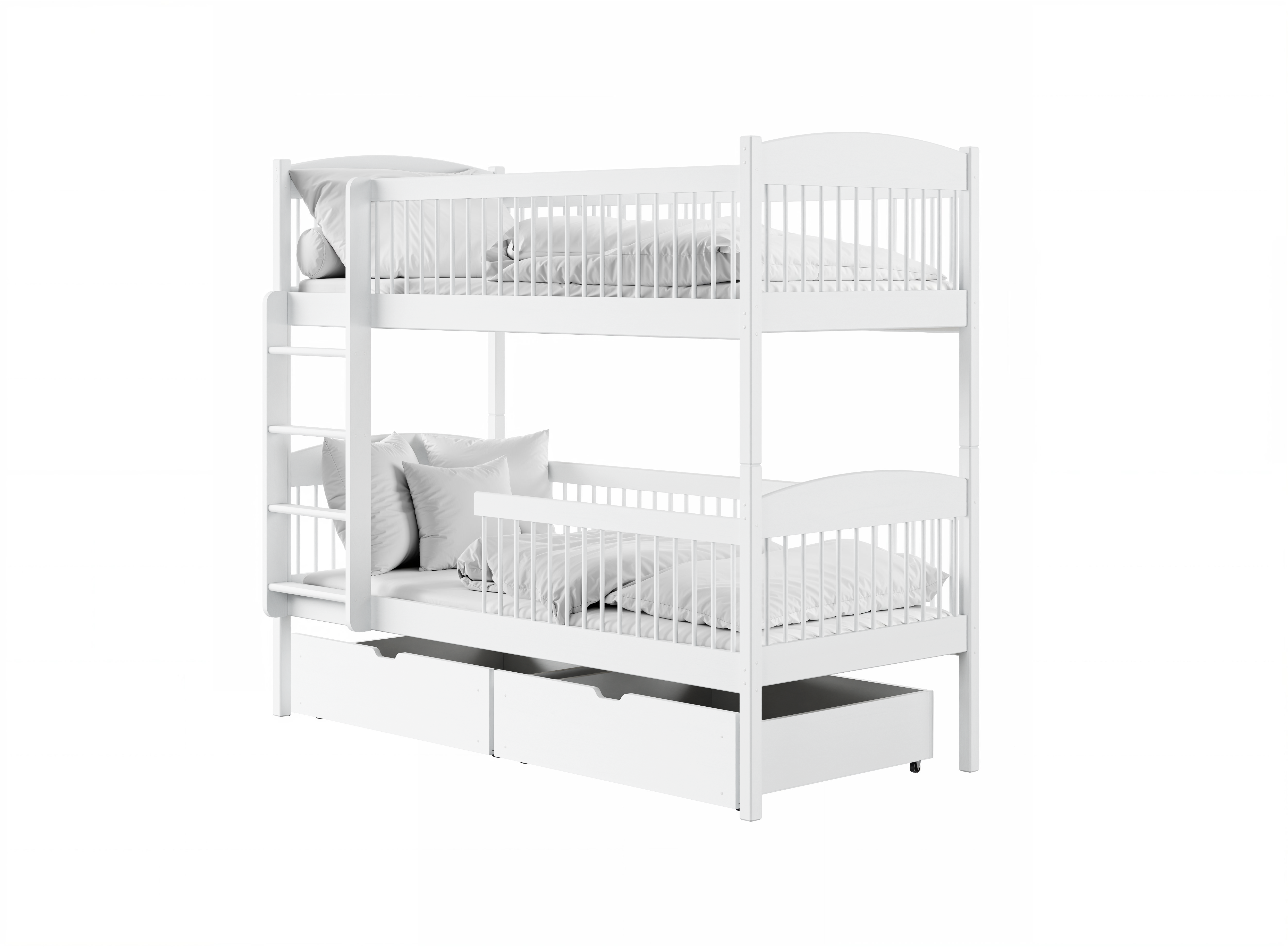 LUNA 90x200 Weiß Etagenbett Lano Möbel