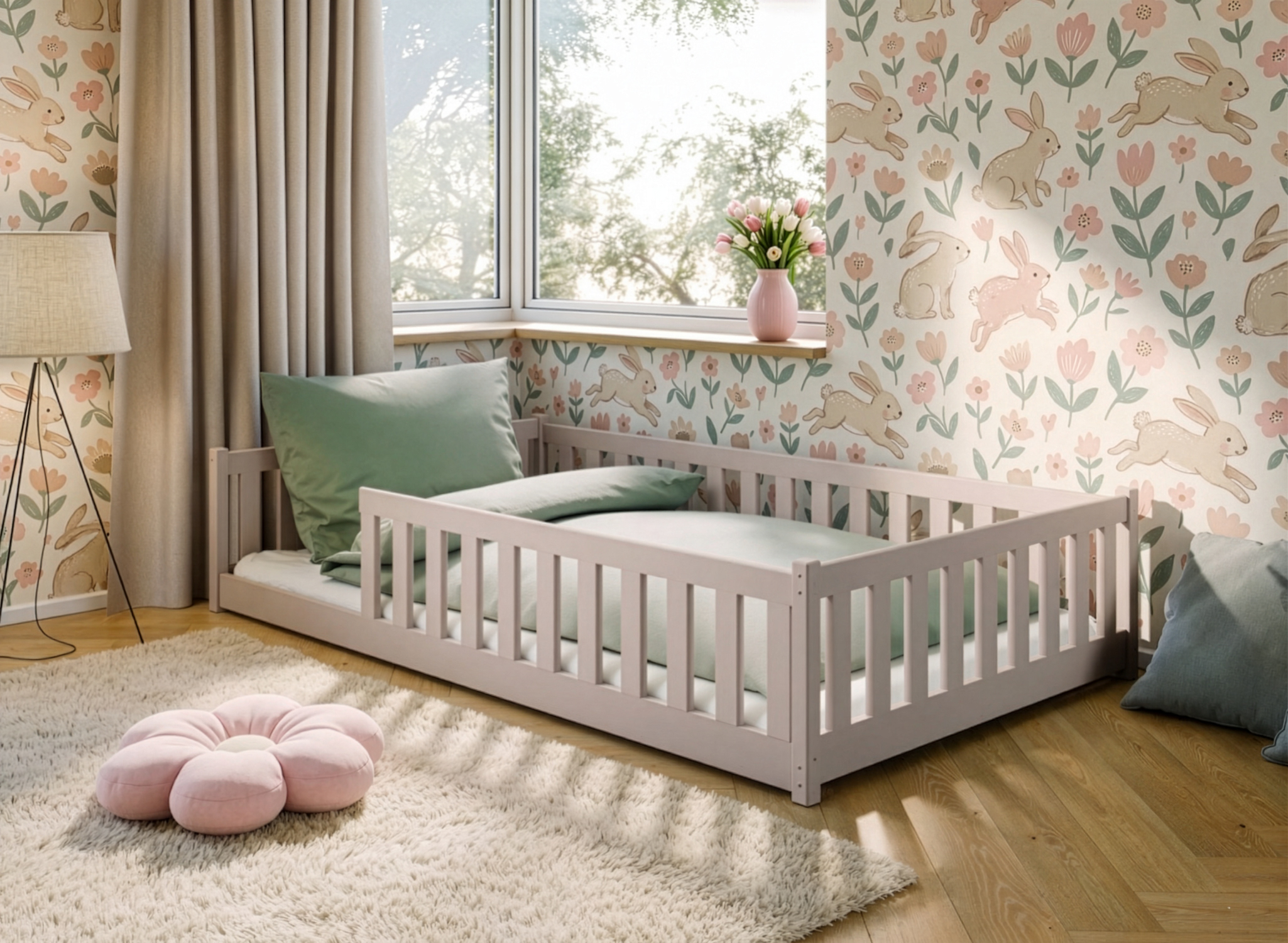OTIS 120x200 Kaschmir Einzelkinderbett Lano Möbel